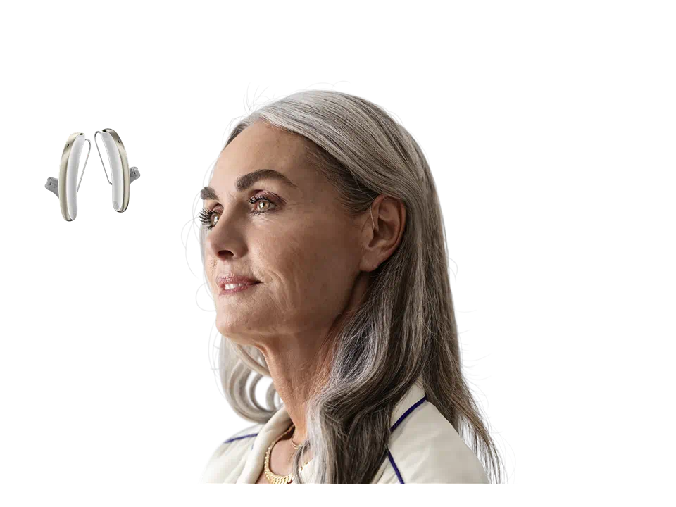 Hear it all with Signia Styletto AX hearing aids - 40% off RX hearing aids when joining HearUSA Loyalty Club