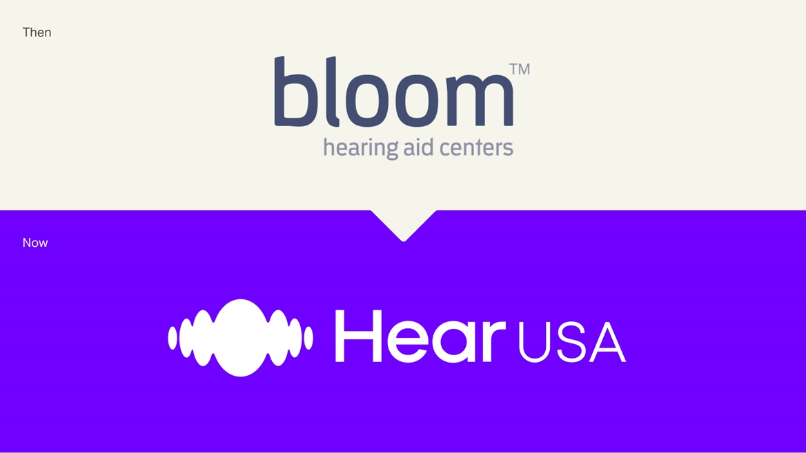Bloom Hearing Aid Centers Rebranding