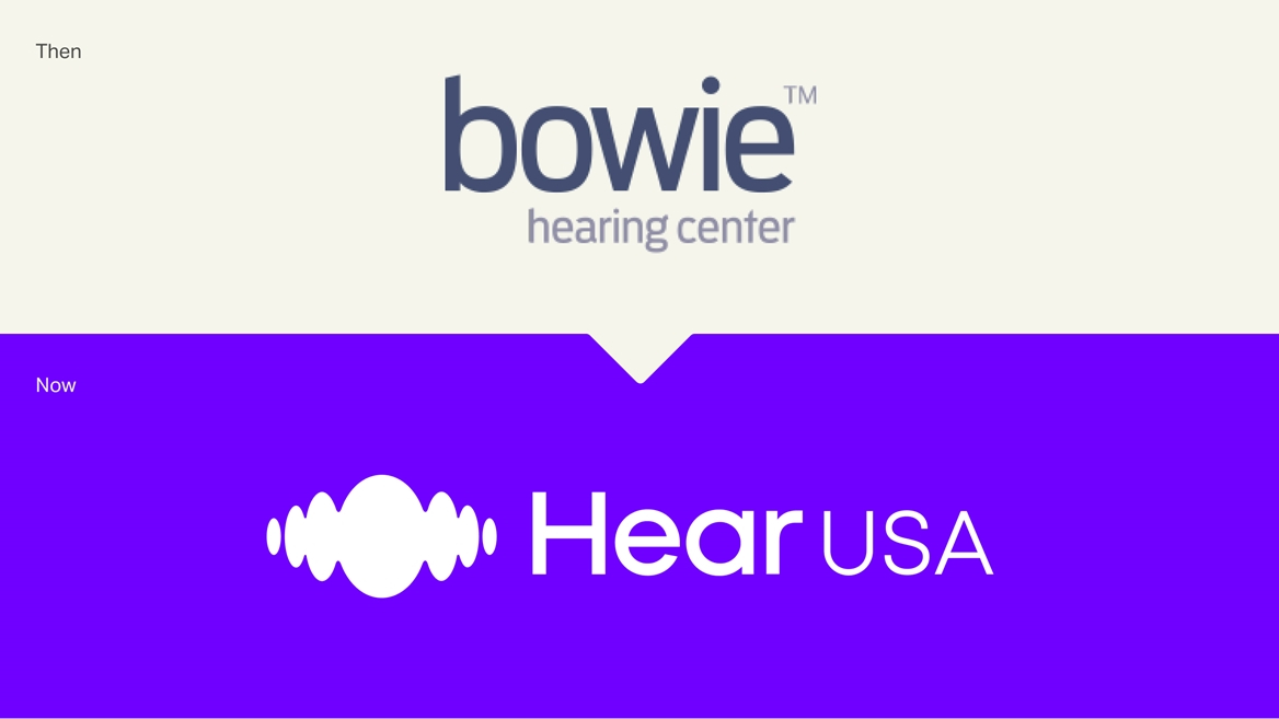 Bowie Hearing Center Rebranding