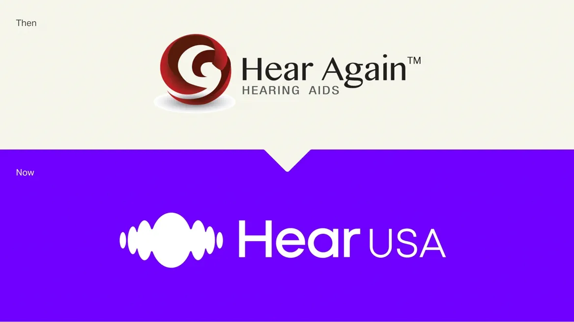 Hear Again Hearing Aids Rebranding