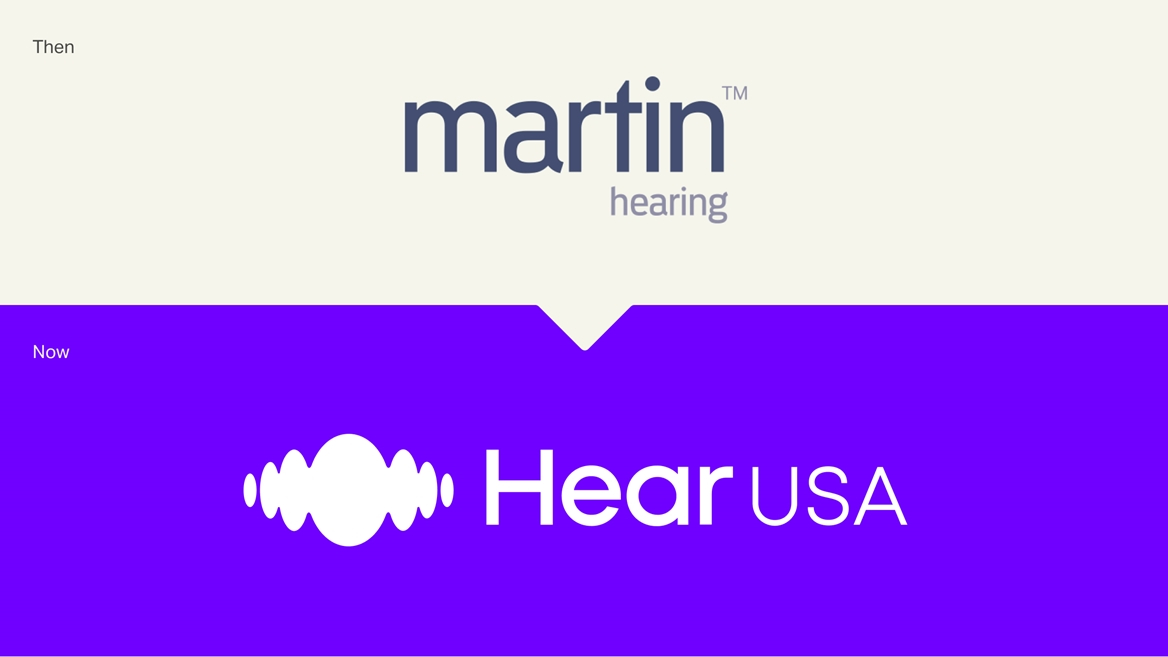 Martin Hearing Rebranding