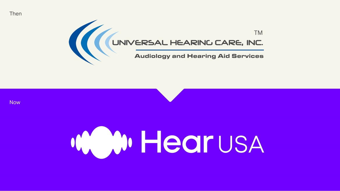 Universal Hearing Care Rebranding