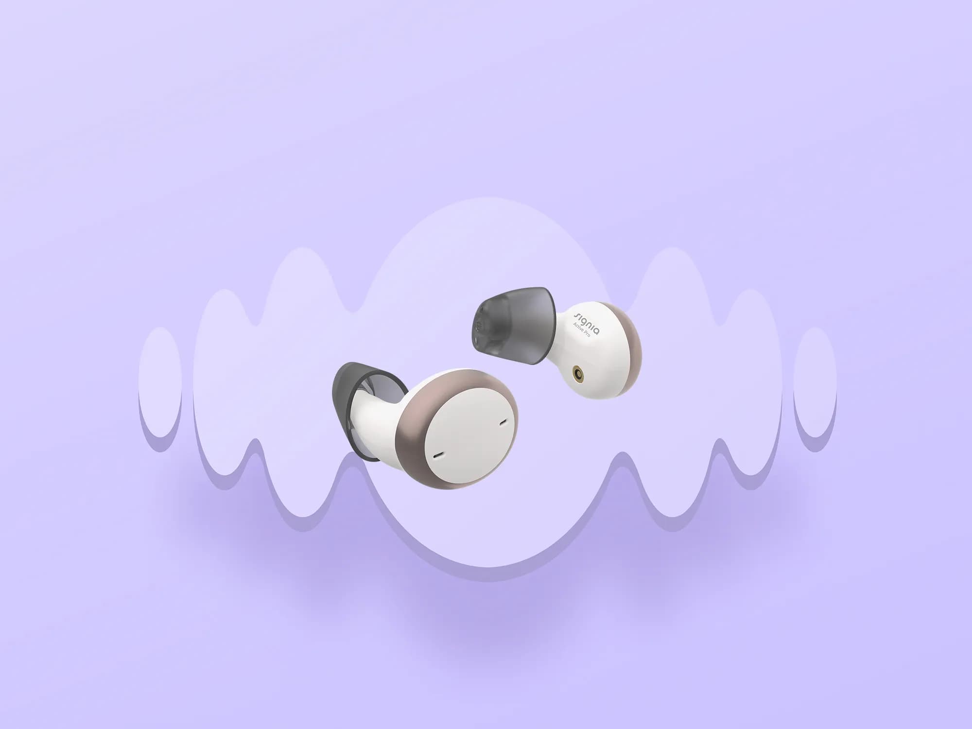 Signia Active hearing aids like earbuds
